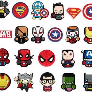 The Avengers Refrigerator Magnets-Marvel Heroes Fridge Magnets- Set of 20 New